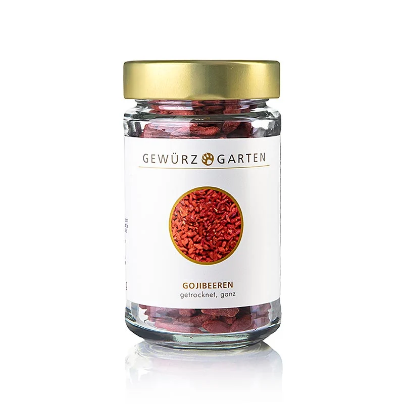 Gewürzgarten Goji Beeren (Wolfberry, Ninjiang himalajan), getrocknet, China, 100 g