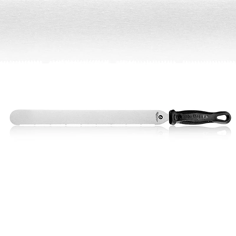 FK OFFICIUM Biskuitsäge (Palette), 35cm, gezahnt, de Buyer (4234.35), 1 St
