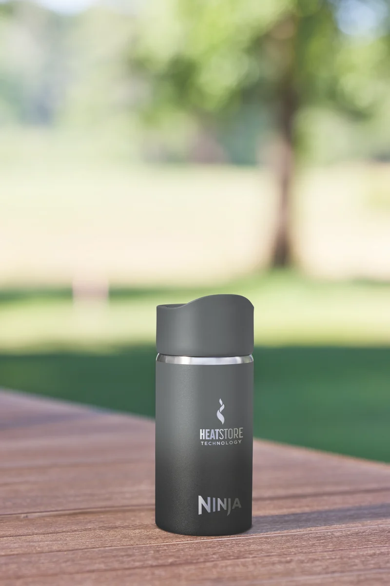 Ninja 354ml Sip Perfect Travel Bottle Onyx Black