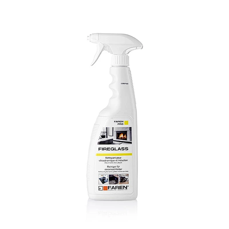 Herold - Fireglass Grill & Kochfeldreiniger mit Sprühkopf, 750 ml