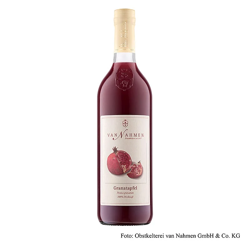 van Nahmen - Granatapfelsaft, 100% Direkstaft, BIO, 750 ml