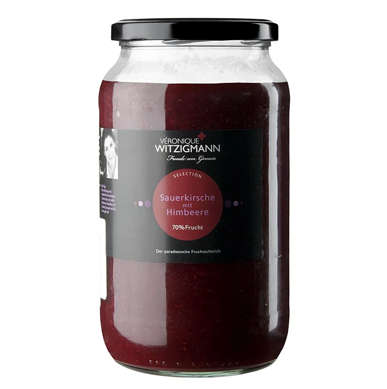Veronique Witzigmann - Sauerkirsche mit Himbeere Fruchtaufstrich, 1 kg