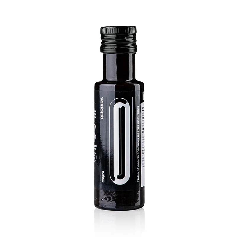 Liquid Black Olive - Schwarze Oliven Sauce (Dressing), Caviaroli, 100 ml