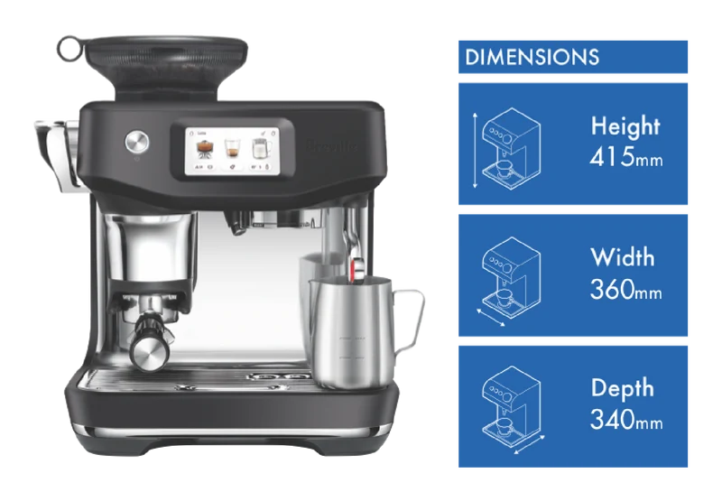 Breville The Barista Touch Impress Black Truffle (Cold Brew)