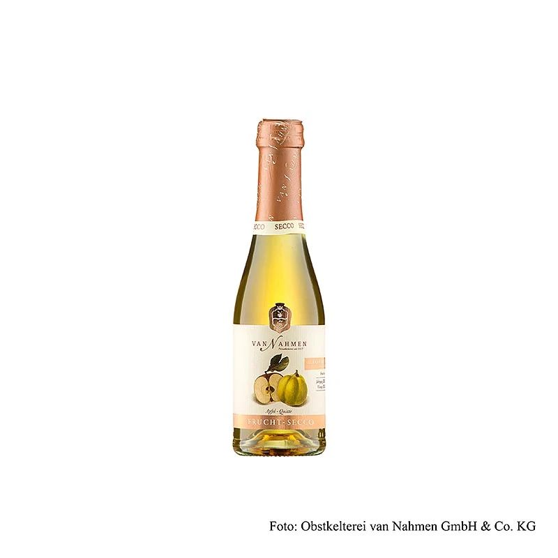 Van Nahmen Apfel-Quitte Fruchtsecco, alkoholfrei, BIO, 200 ml