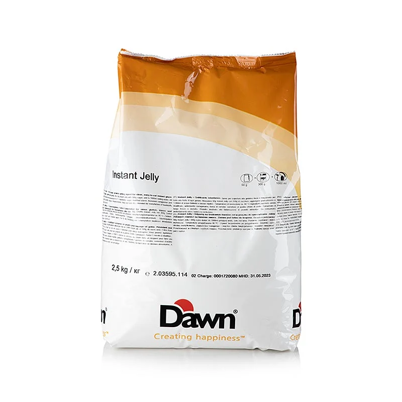 Instant Jelly-Pulver, Geleeguss, 2,5 kg