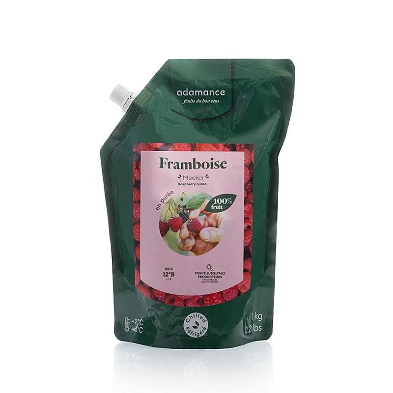 Adamance Himbeere (Meeker), ungezuckert, pasteurisiert, 1 kg