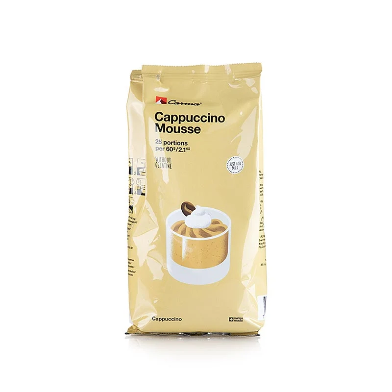 Carma - Mousse Pulver - Cappuccino, 500 g
