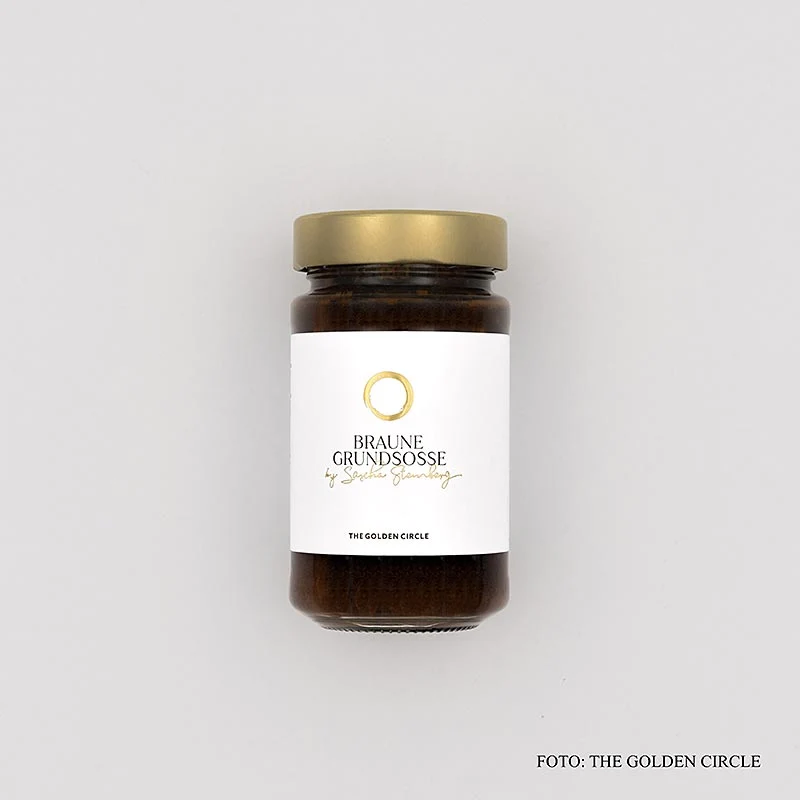 THE GOLDEN CIRCLE - Braune Grundsauce by Sascha Stemberg, 225 ml