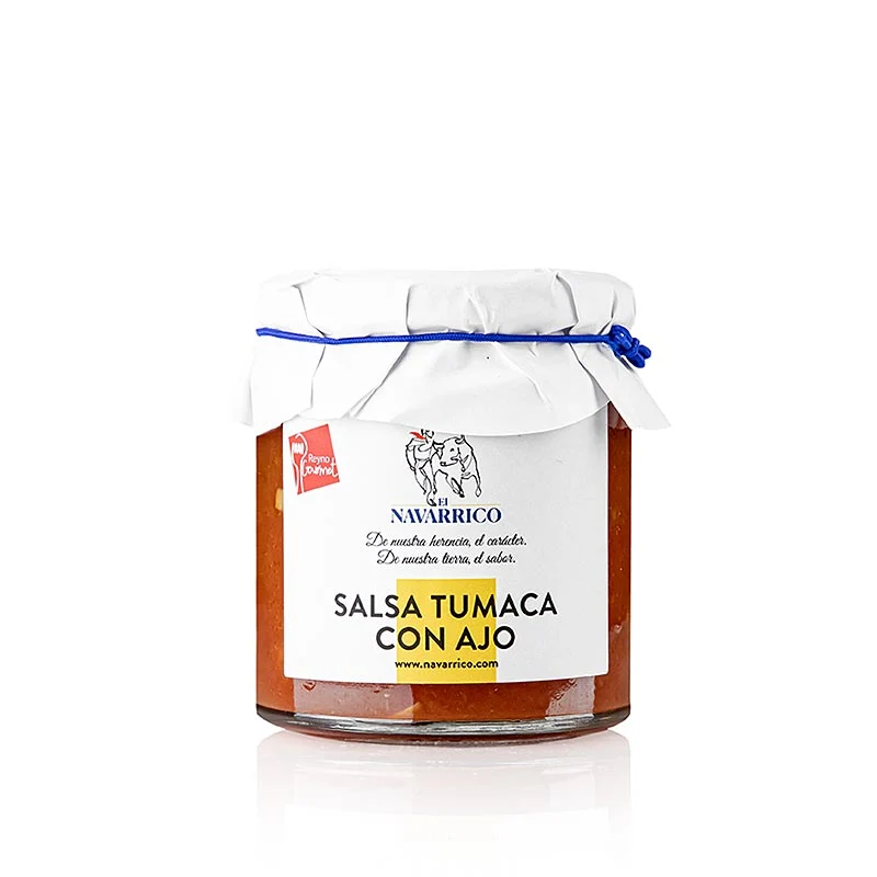 Navarrico - Salsa Tumaca con Ajo, Tomatensoße mit Knoblauch, 230 g