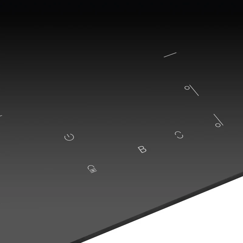 Omega 90cm Hybrid Cooktop, Gas and Induction