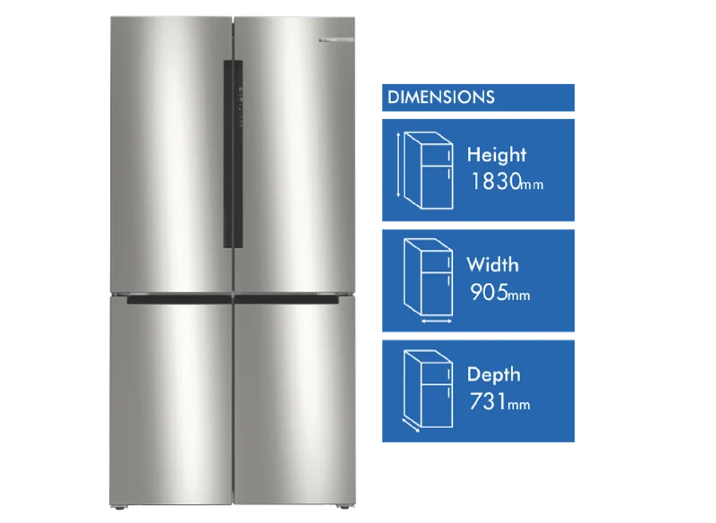 Bosch 605L Quad Door Refrigerator