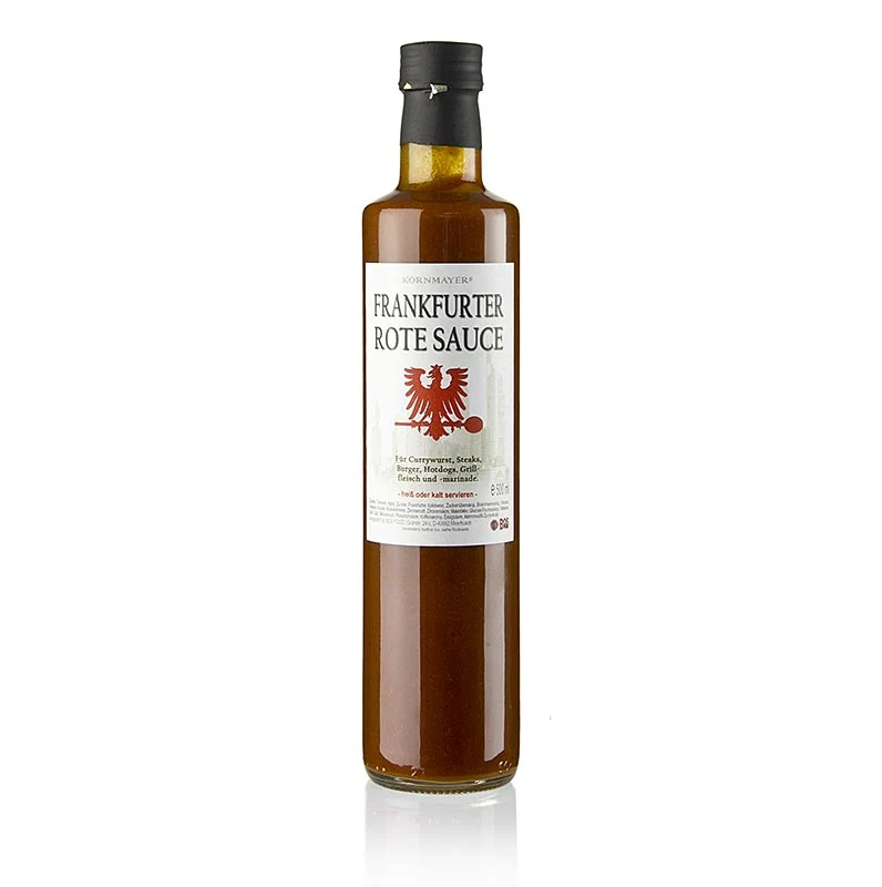 Kornmayer - Frankfurter rote Sauce, Currysauce mit Apfelwein, 500 ml