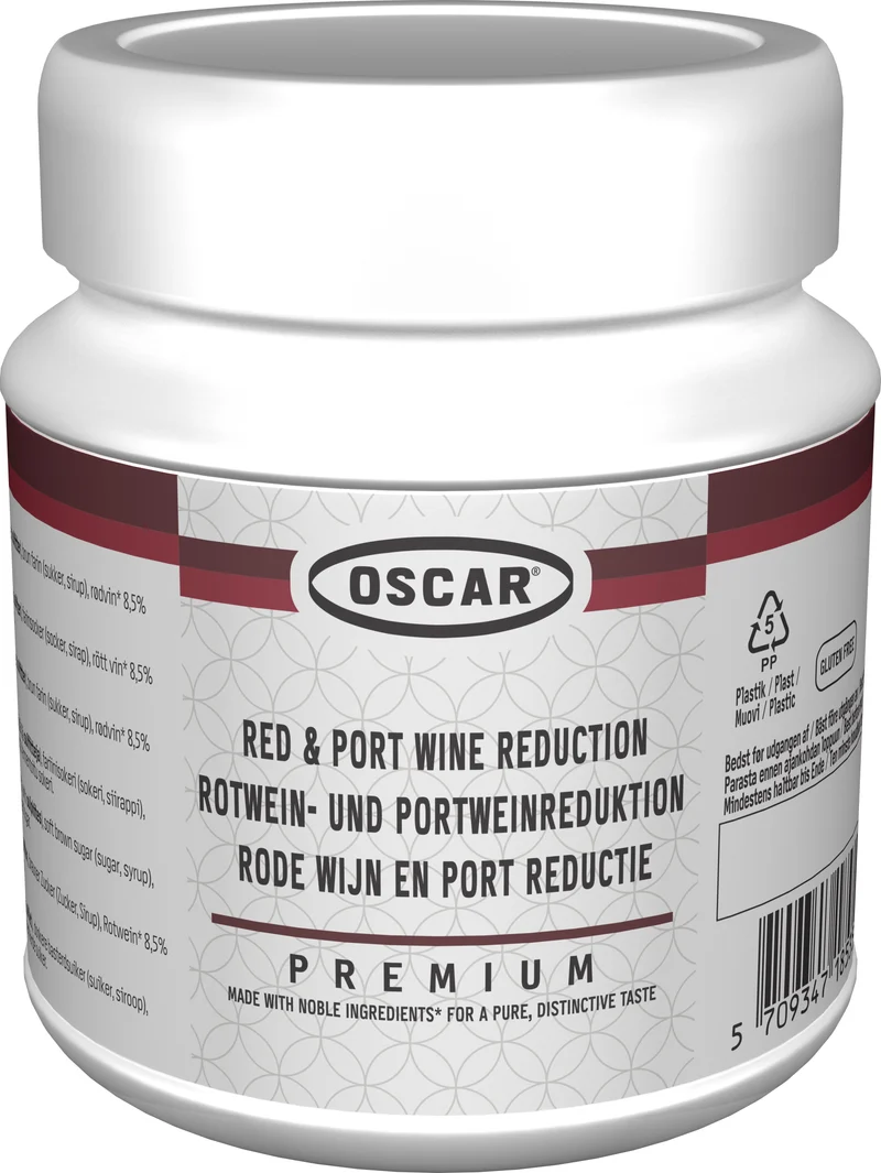 Oscar Konzentrat Rotwein & Portwein Reduktion, glutenfrei, 580 g