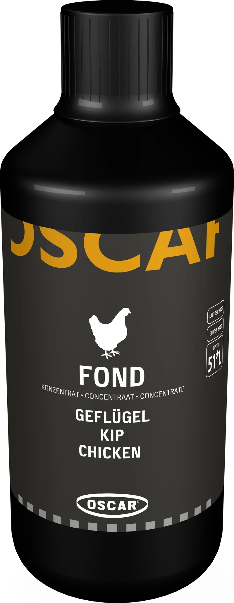 Oscar Konzentrat - Geflügelfond, flüssig (für ca. 51 L), 1 l