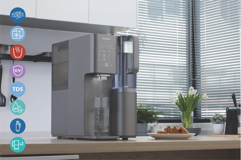 Philips Reverse Osmosis Purification Pure Mineral Water Station Chilled to Boiling