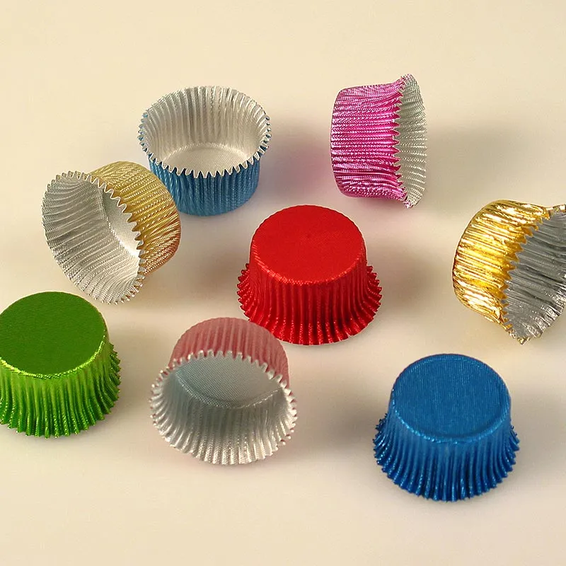Matfer - Alu-Kapseln, bunt, ø 24mm, 16mm hoch, 1.000 St