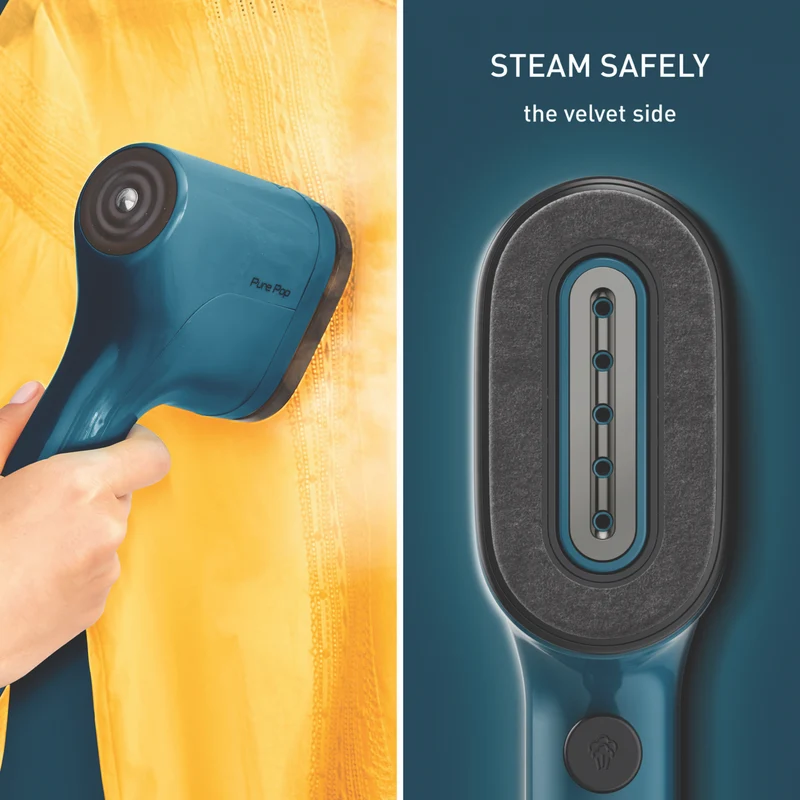 Tefal Pure Pop Garment Steamer Marine Blue