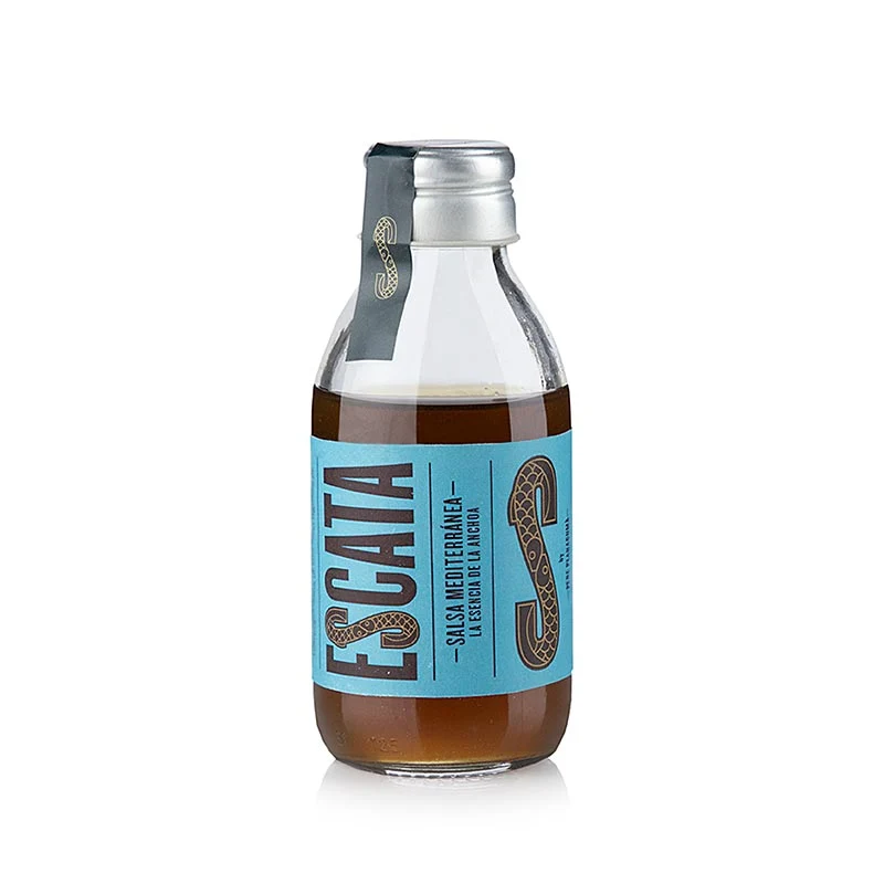 ESCATA SALSA MEDITERRANEA- Mediterrane Garum Sauce auf Sardellenbasis, 105 ml