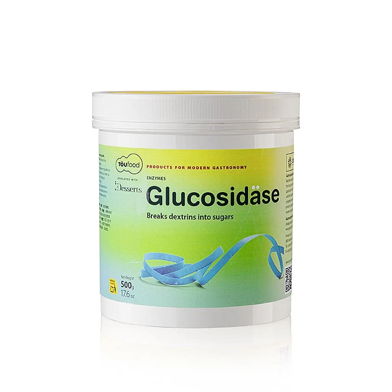 GLUCOSIDASE, Glukose Enzym, Pulver, TÖUFOOD, 500 g