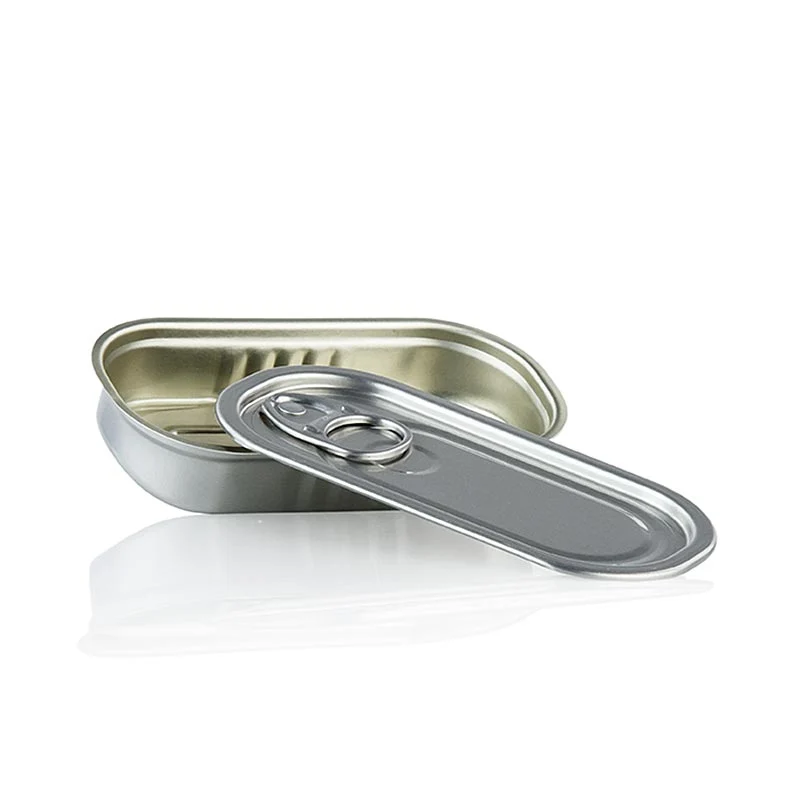 Dose Rechteckig incl. Deckel (Aludose), leer, 60ml, 100 % Chef, 10 St