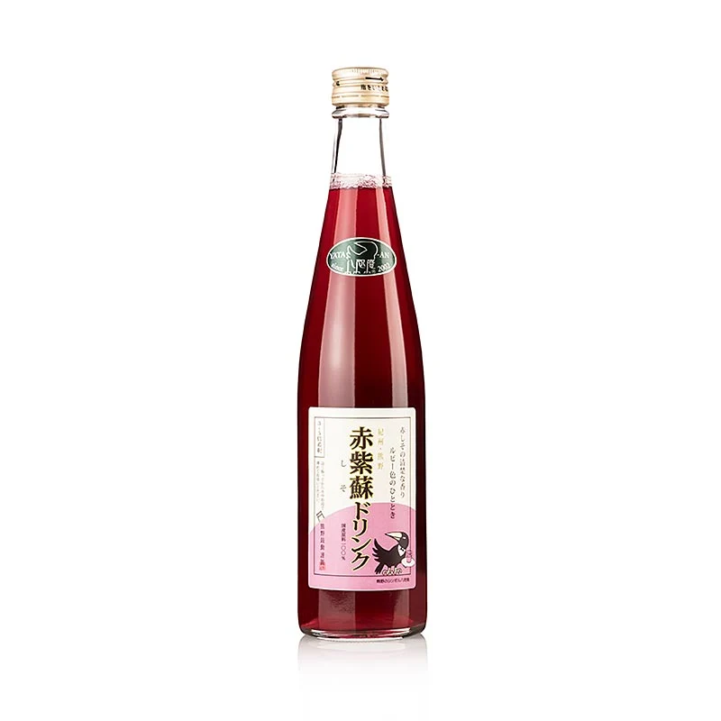 Rotes Shiso Getränk, mit Pflaumensaft, 500 ml