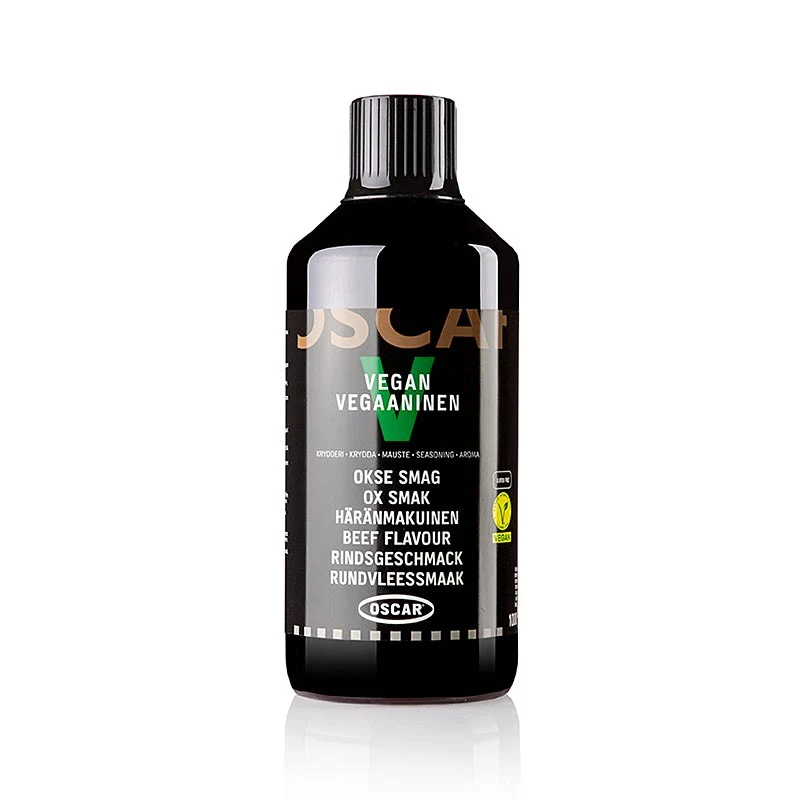 Oscar Konzentrat Rindgeschmack, flüssig, vegan, glutenfrei (für ca. 10 L), 1 l