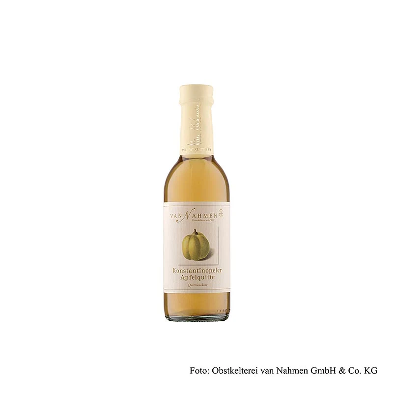 van Nahmen - Konstantinopeler Apfelquittennektar, 85% Direktsaft, 250 ml