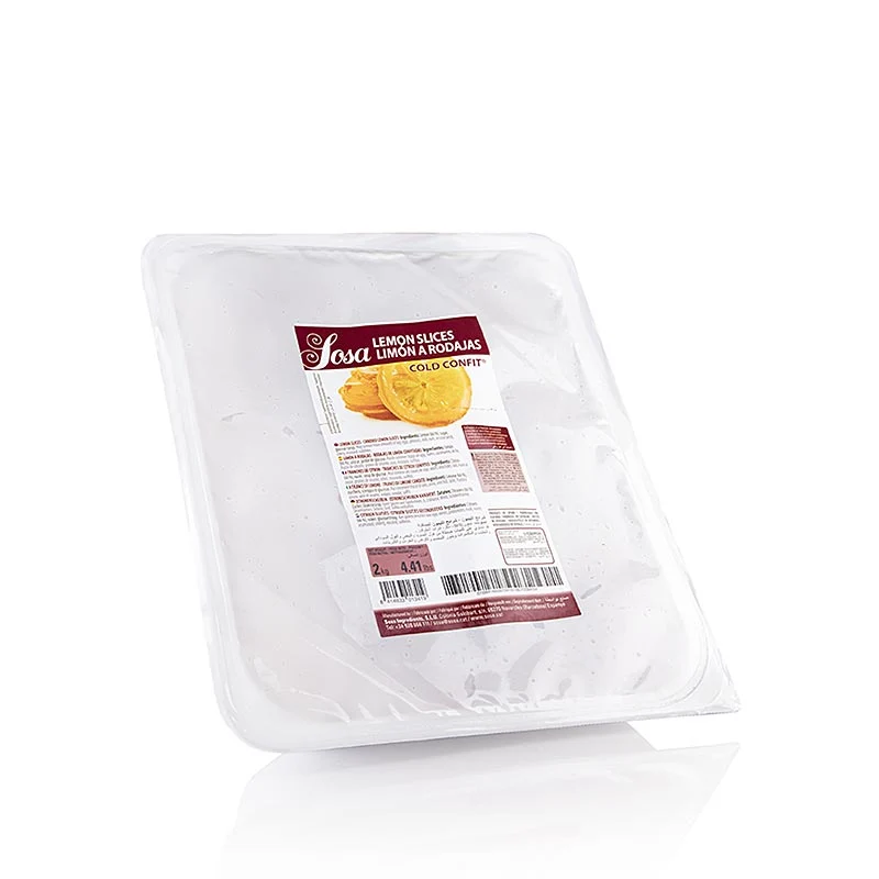 Sosa Cold Confit Zitronen Scheiben, confiert, (44582), 2 kg