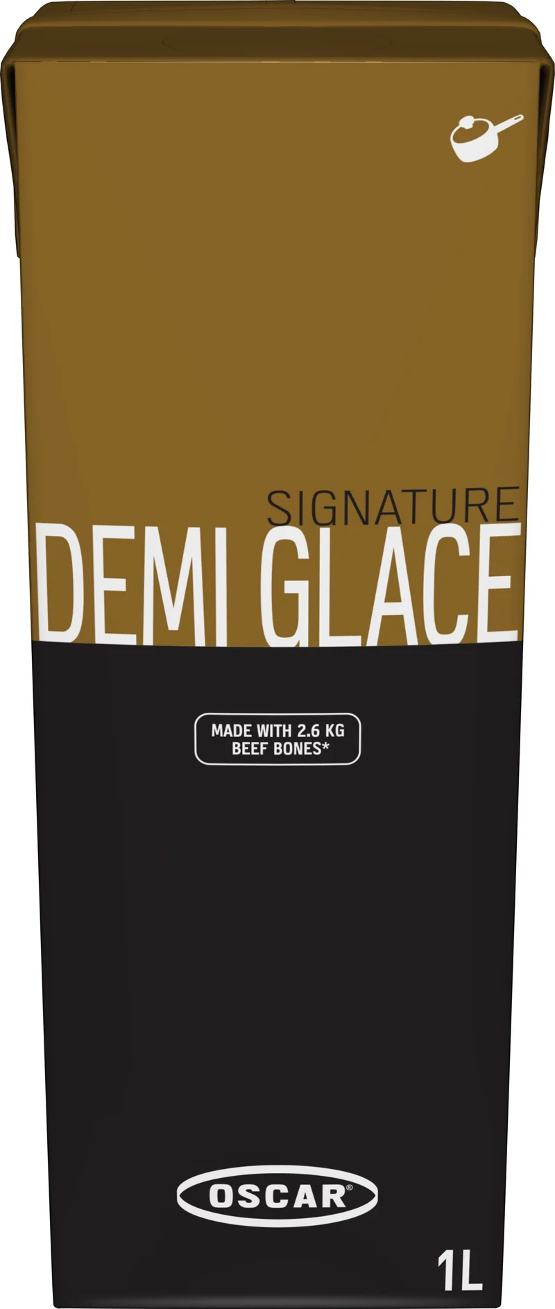 Oscar Signatur Demi Glace, flüssig, küchenfertig, 1 l