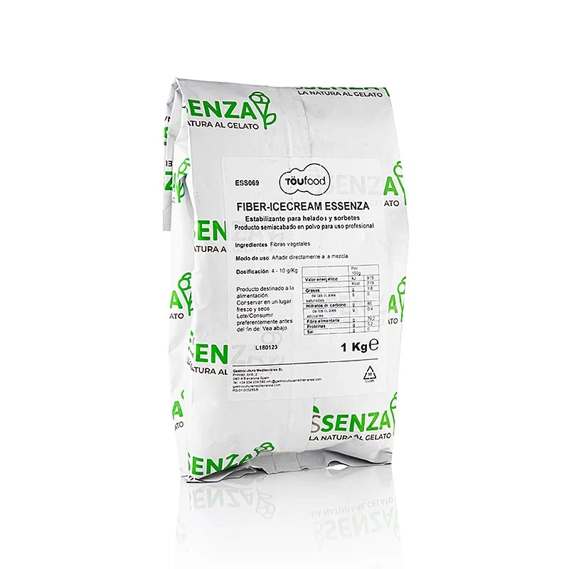 "Fiber-IceCream" Stabilisator für Eis, Essenza, 1 kg