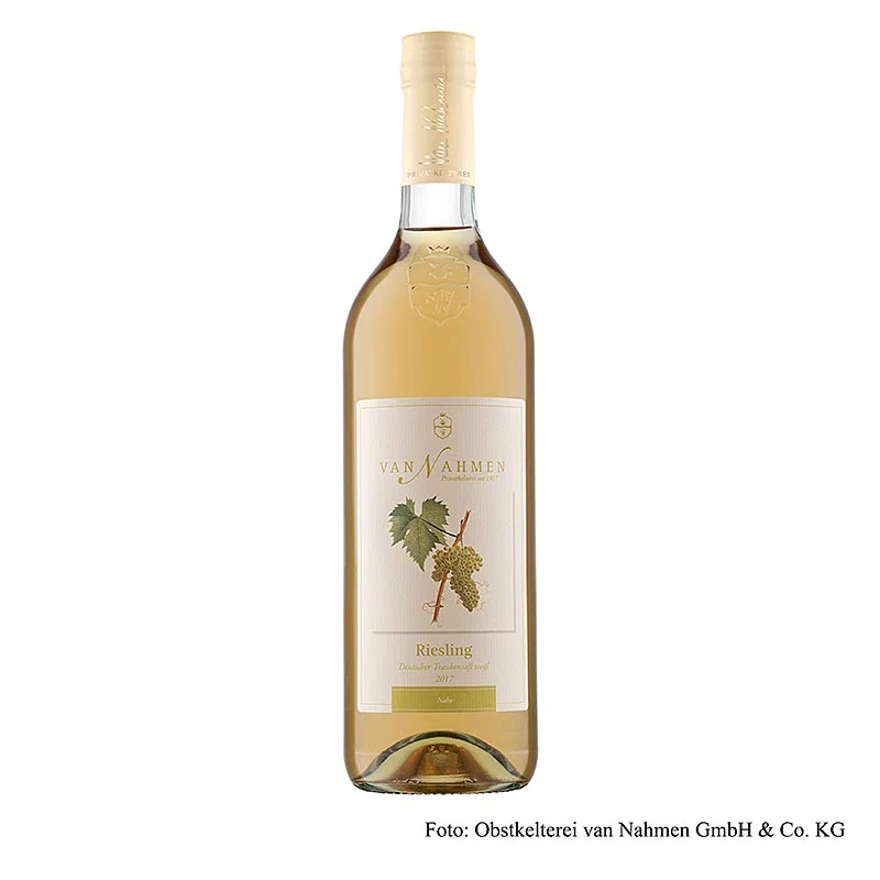 van Nahmen - Riesling Traubensaft, 100% Direktsaft, BIO, 750 ml