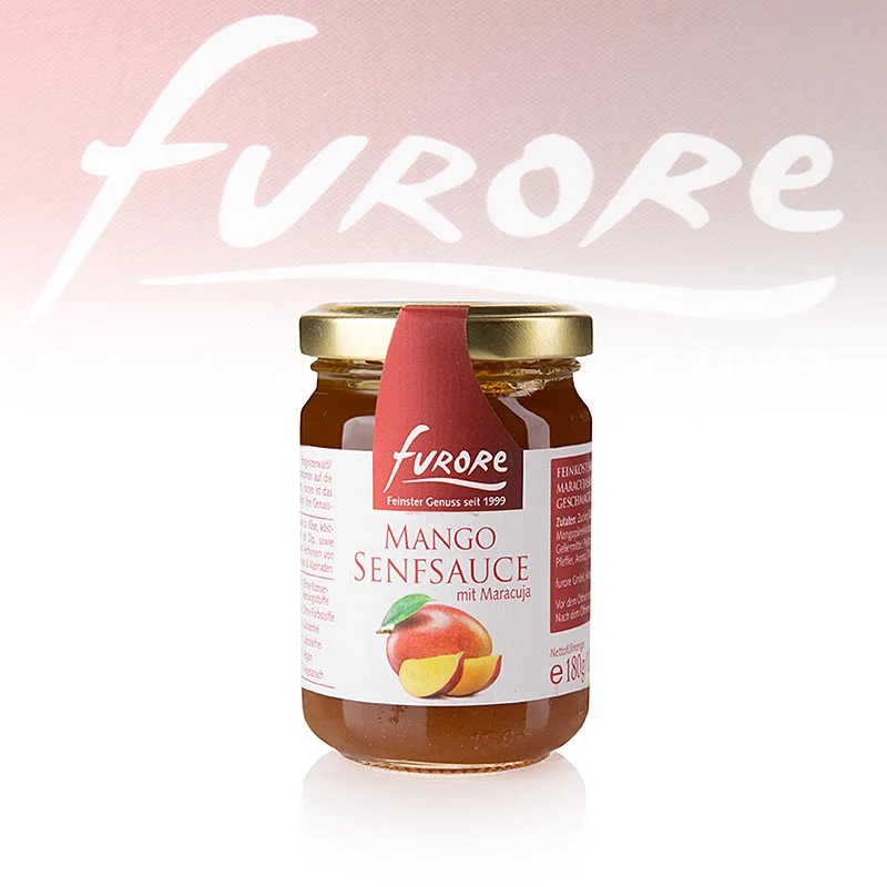 Furore - Mango-Maracuja-Senf-Sauce, 130 ml