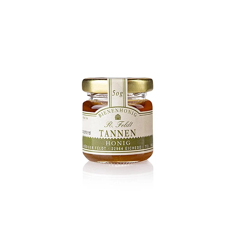 Tannenhonig, Portionsglas, Imkerei Feldt, 50 g
