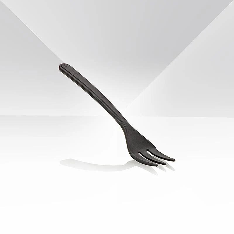 Haval Circulware Snackgabel, 13cm, schwarz, extra stabil, PP-MF, 50 St