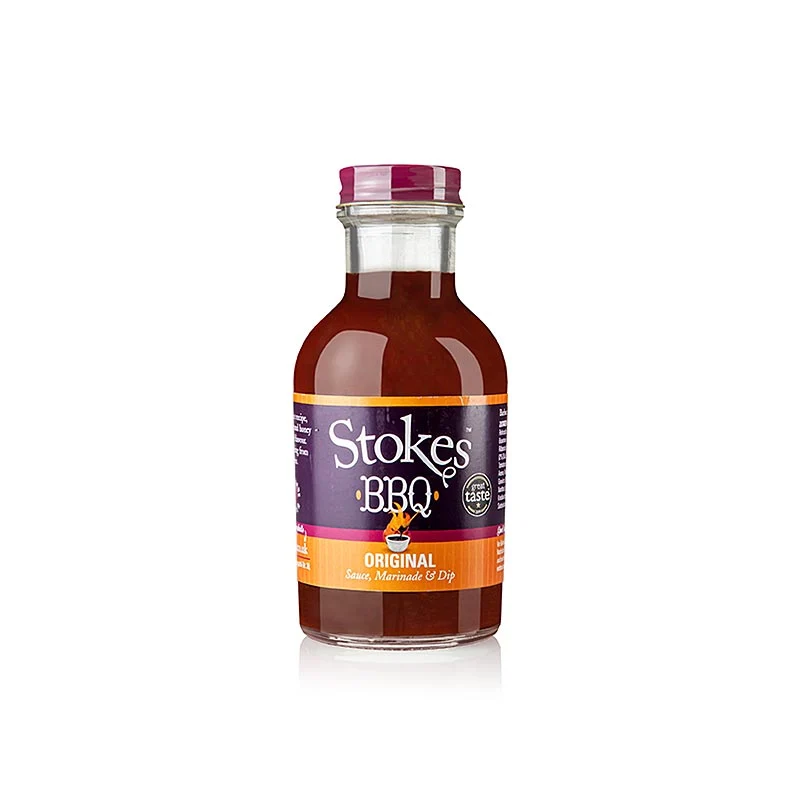Stokes BBQ Sauce Original, rauchig & süß, 250 ml