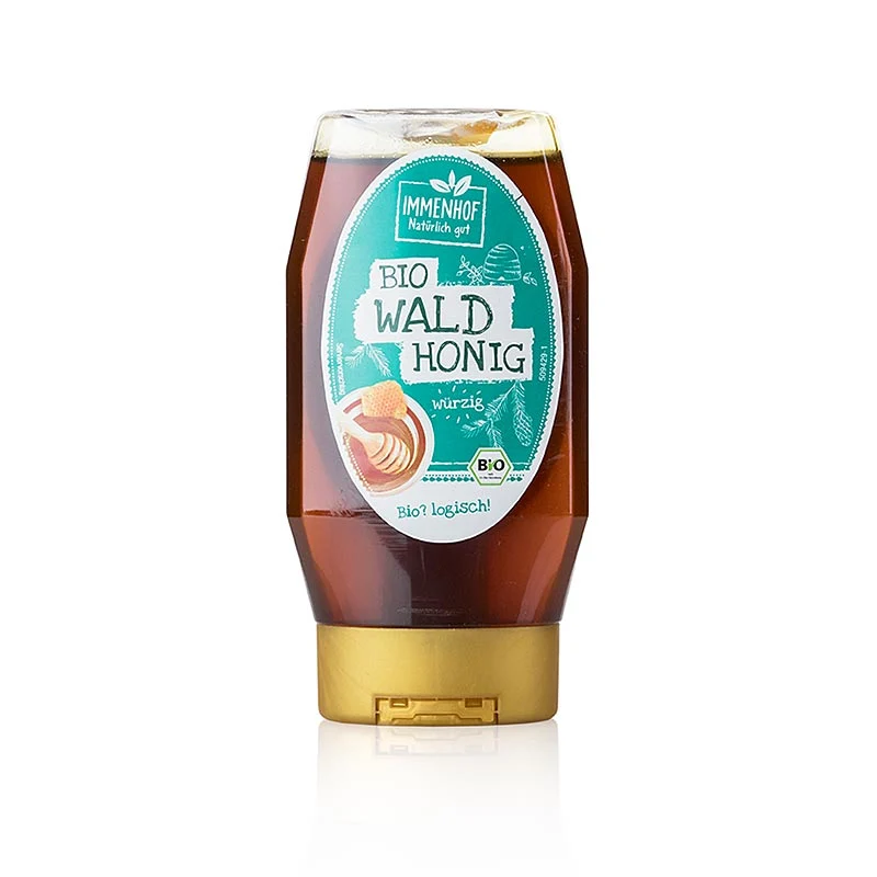 Breitsamer Immenhof Waldhonig, Squeezeflasche, BIO, 350 g