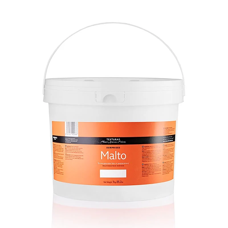 Malto (Maltodextrin aus Tapioka), Absorptions/Trägerstoff, Texturas Ferran Adrià, 1 kg