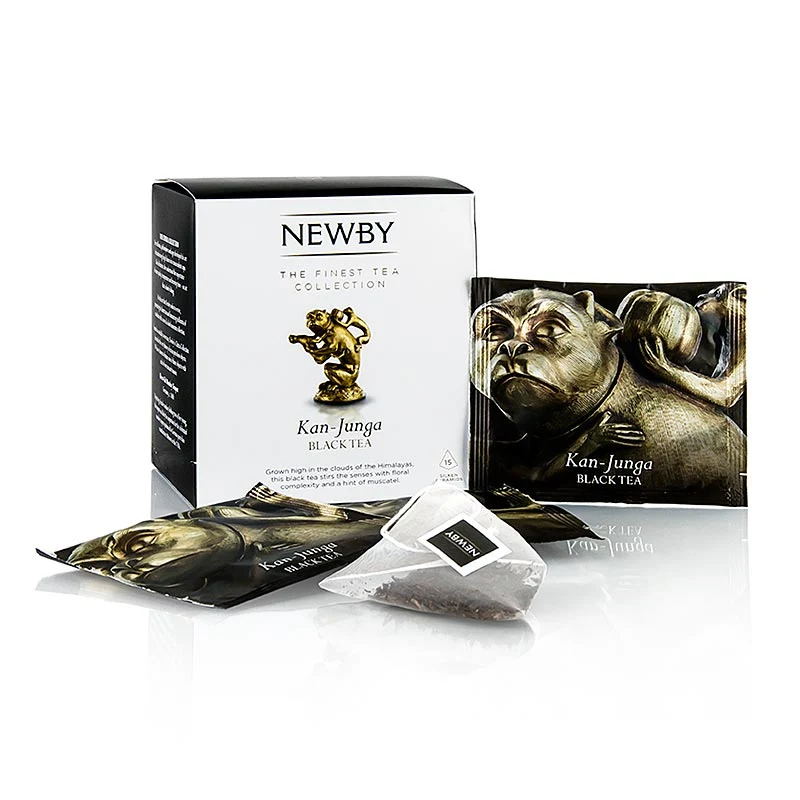 Newby Tea Kan Junga, schwarzer Tee aus Nepal, 37,5 g, 15 St