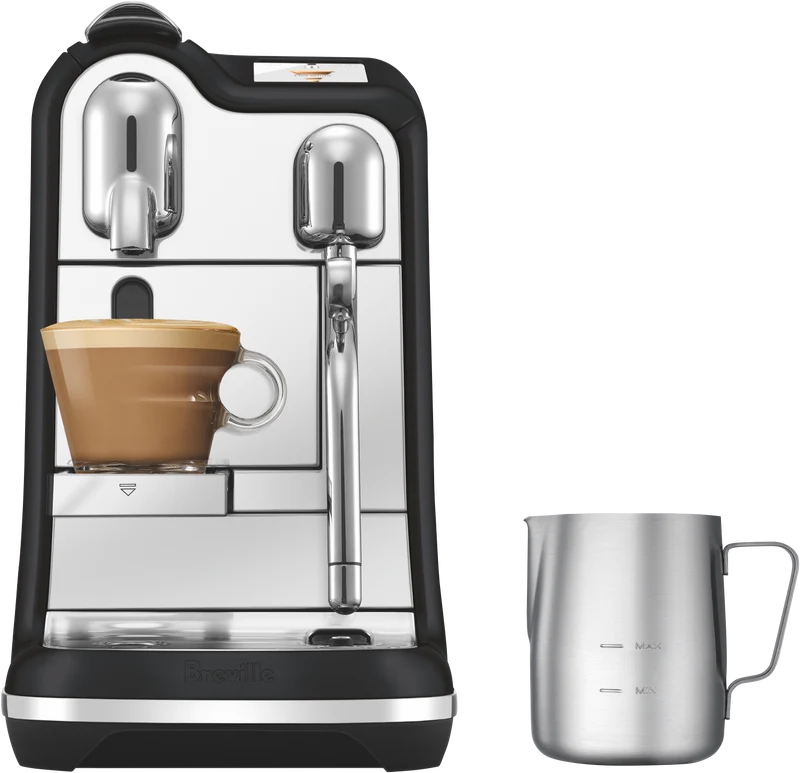 Nespresso Creatista Pro Capsule Coffee Machine Black Truffle