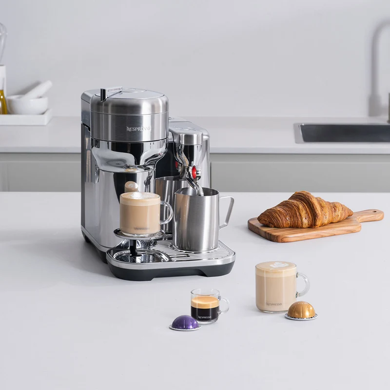 Nespresso Vertuo Creatista Capsule Coffee Machine Stainless Steel