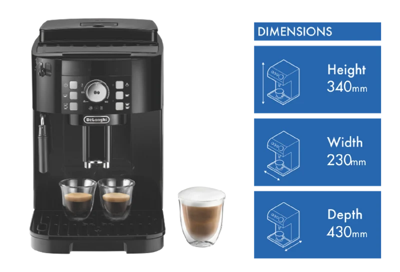 DeLonghi Magnifica Fully Automatic Coffee Machine Black