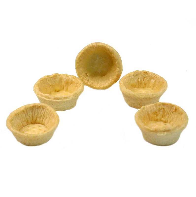 HUG - Snack-Tartelettes, rund, ø 4,2cm, hell, salzig, 970 g, 160 St