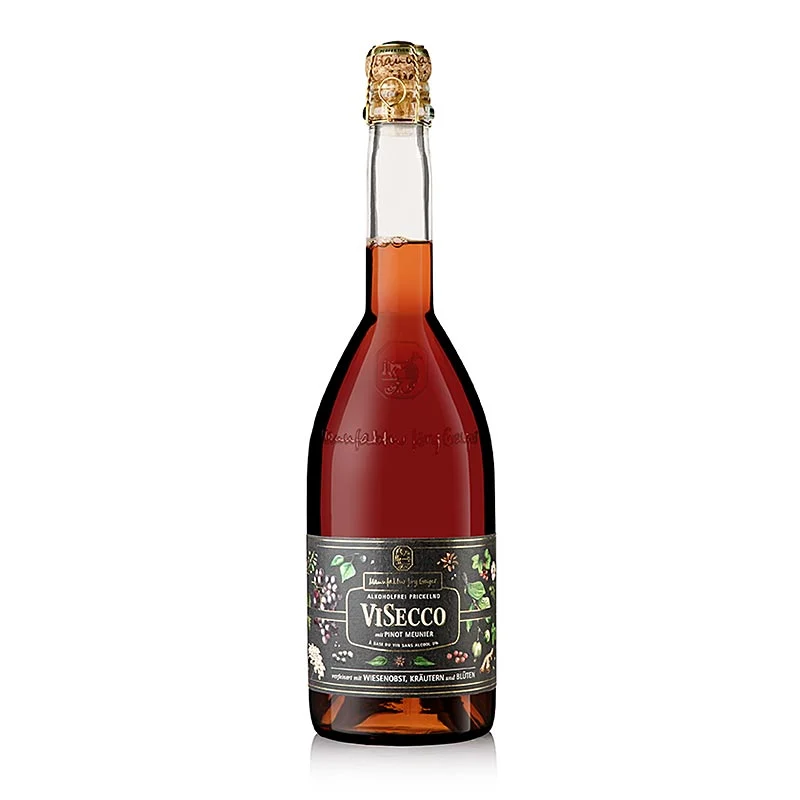 Jörg Geiger - Visecco Pinot Meunier, Obst, Kräuter & Blüten, alkoholfrei, 750 ml