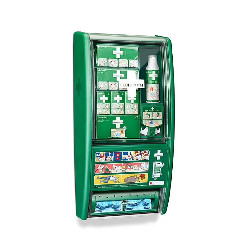 Cederroth - First Aid & Burn Station, Verbandskasten (51011003), 1 St