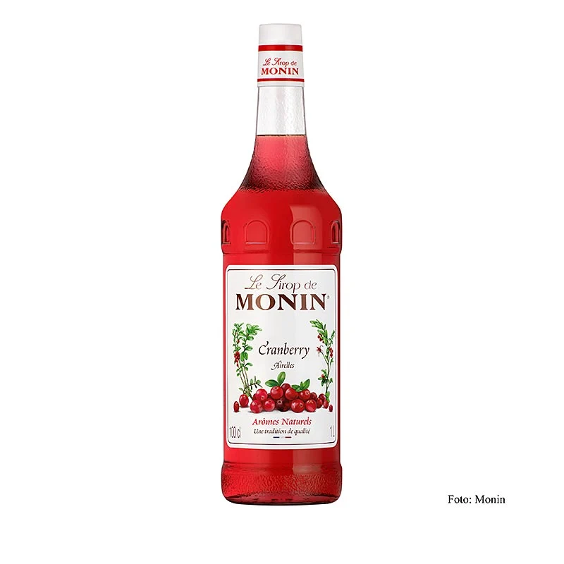 Monin Cranberry Sirup, 1 l