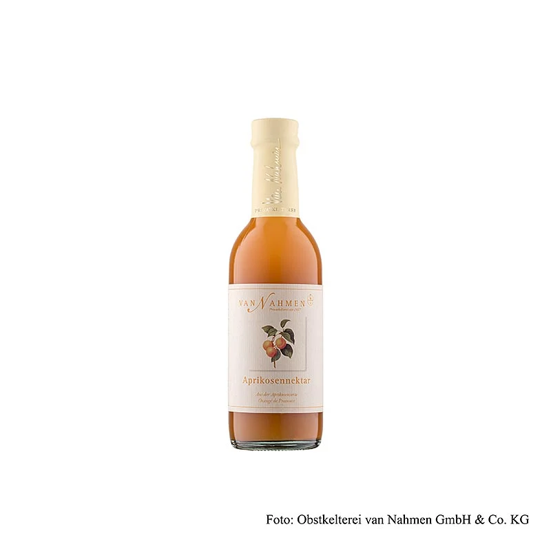 van Nahmen - Aprikosennektar (Orange de Provence), 45% Direktsaft, 250 ml