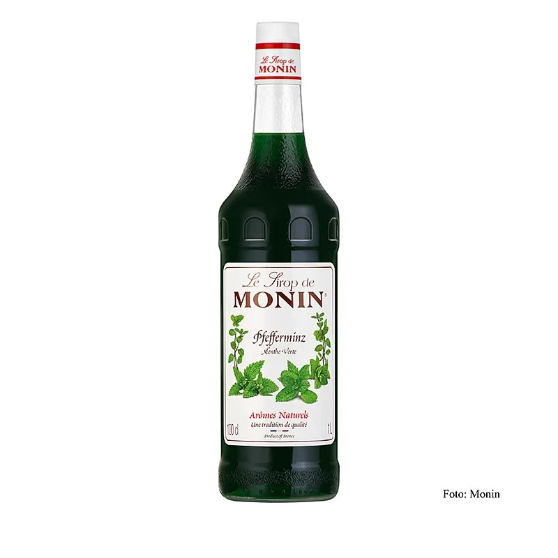 Monin Pfefferminz Sirup, grün, 1 l