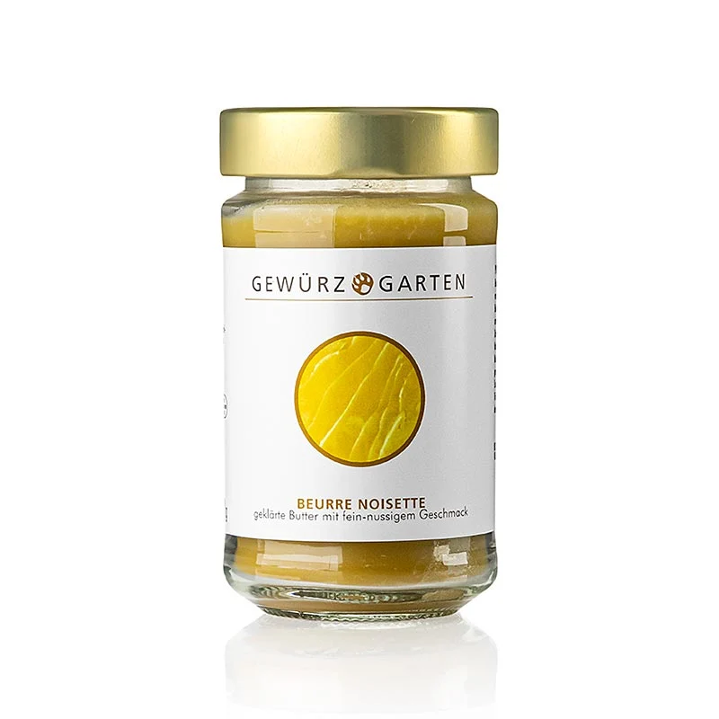 Gewürzgarten Beurre Noisette, geklärte Butter, nussiger Geschmack, 190 g