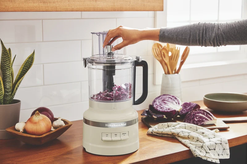 KitchenAid 13 Cup Food Processor Almond Cream